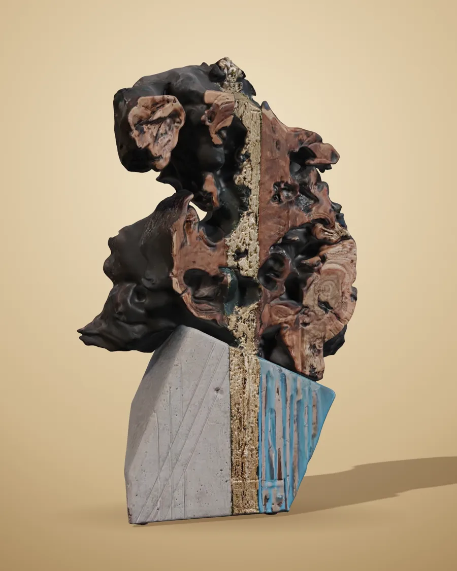 Wood and concrete #3 — 3D-модель